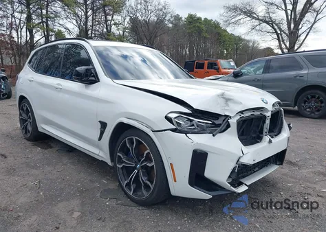 2022 BMW X3 M из США, поврежденный, VIN 5YM13EC05N9J35019
